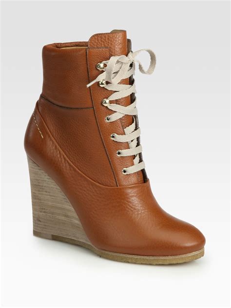 chloe brown ankle boots|chloe wedge boots us shop.